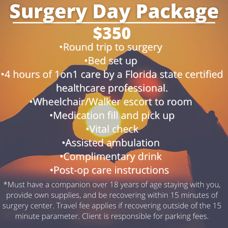Surgery Day Package Deposit